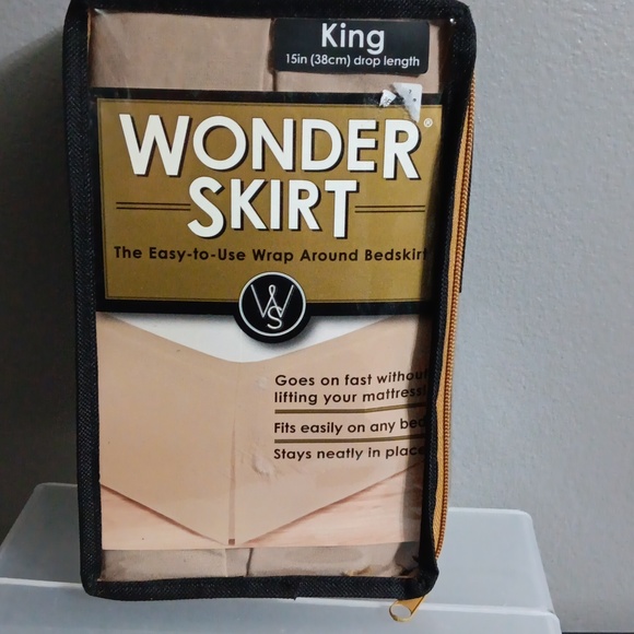 wonder skirt Bedding Wonder Skirt King New Color Is Taupe Poshmark